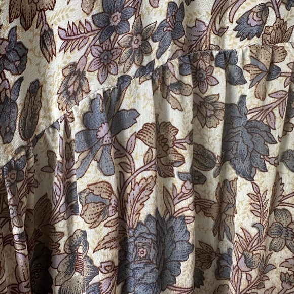 Floral Long Sleeve Dress/Tunic - Picture 3 of 4